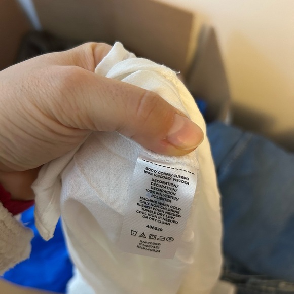 Nwt Loft White Embroidered Puff Eyelet Sleeve Cottagecore Blouse - Picture 3 of 5